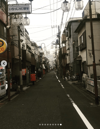 Ojima side streets in the day